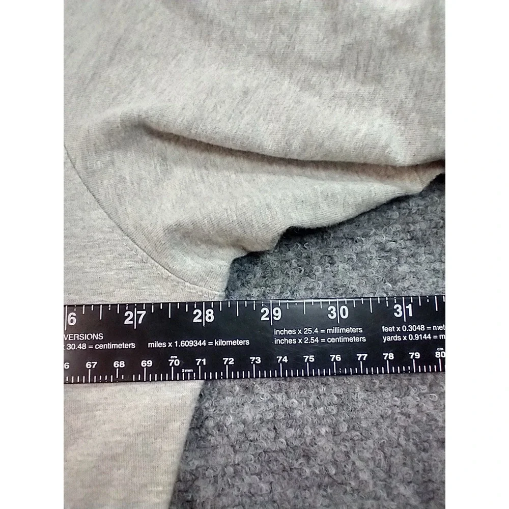 Champion Mens T-Shirt 3XT Gray Heather Script Logo Big & Tall Short Sleeve Tee - Picture 3 of 9